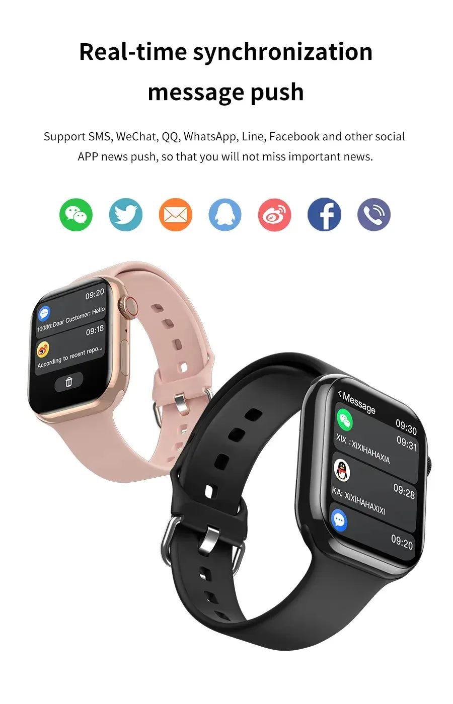 Watch 10 Smartwatch For Apple Android