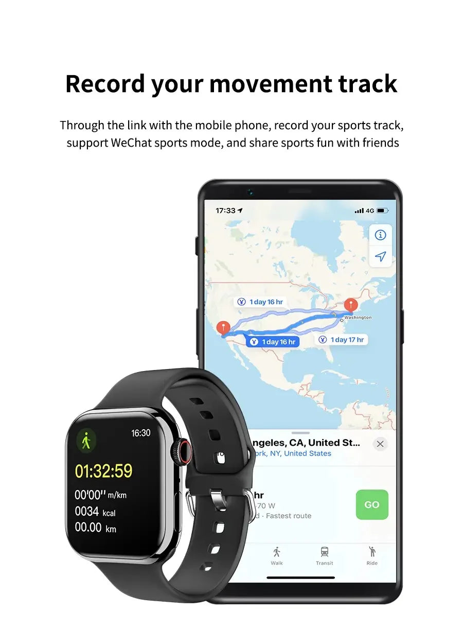 Watch 10 Smartwatch For Apple Android