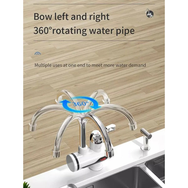 (Without Shower) Electric Instant Water Heater Tap Faucet