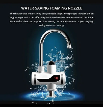 (Without Shower) Electric Instant Water Heater Tap Faucet