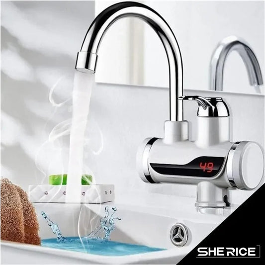 (Without Shower) Electric Instant Water Heater Tap Faucet